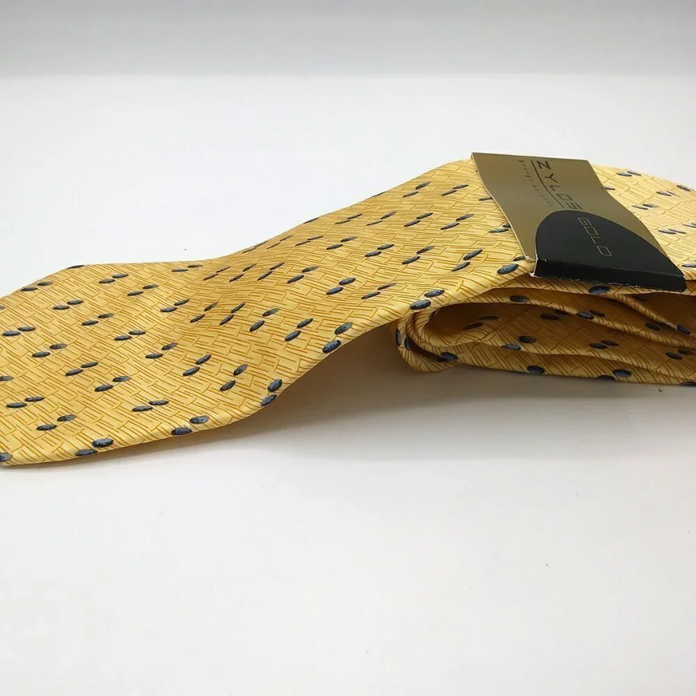 George Machado Zylos Gold Tie